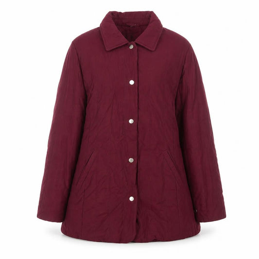 Marks & Spencer Womens Red Jacket Coat Size 14 Snap