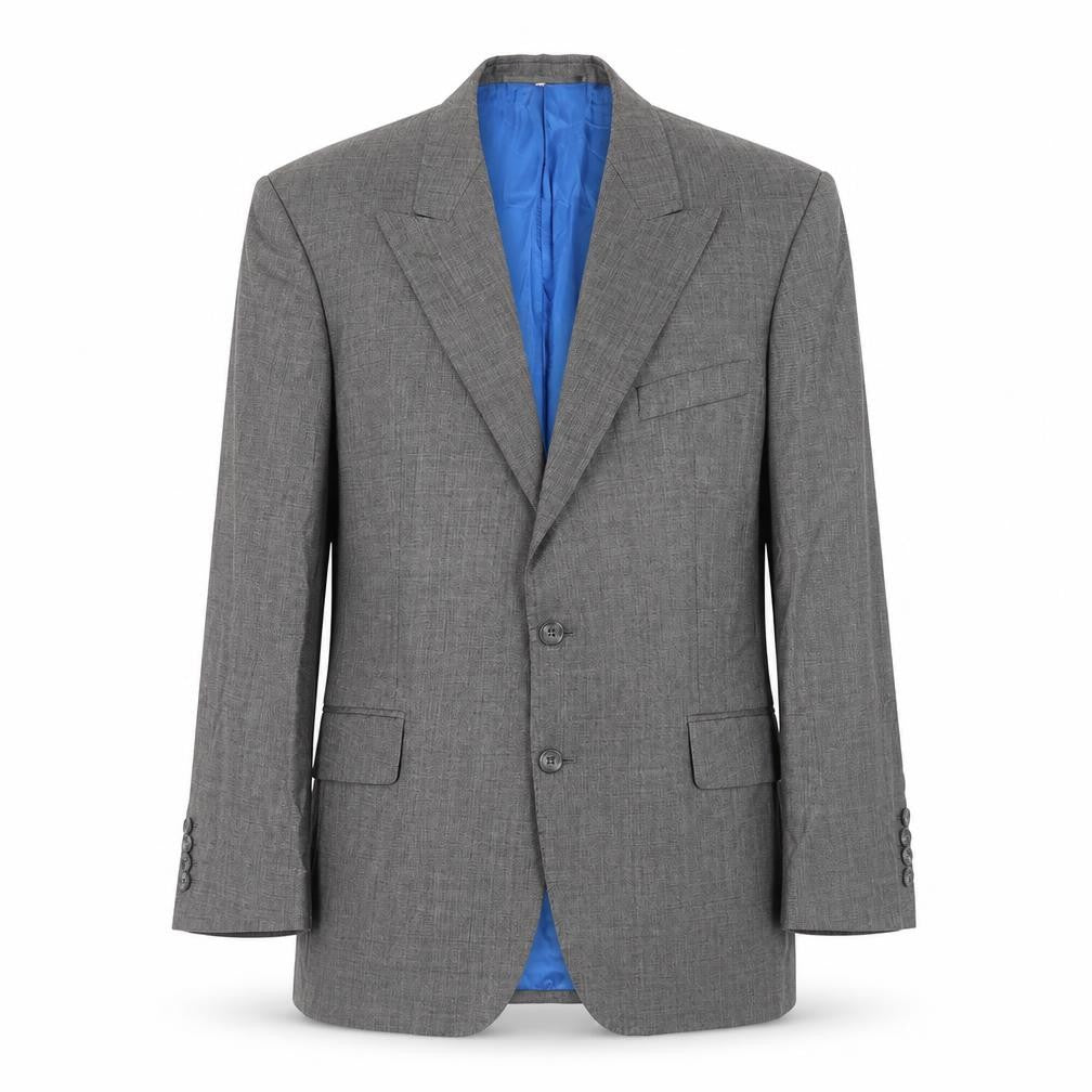 Wilkinson Bespoke Mens Grey Polyester Jacket Blazer Size 44 Regular
