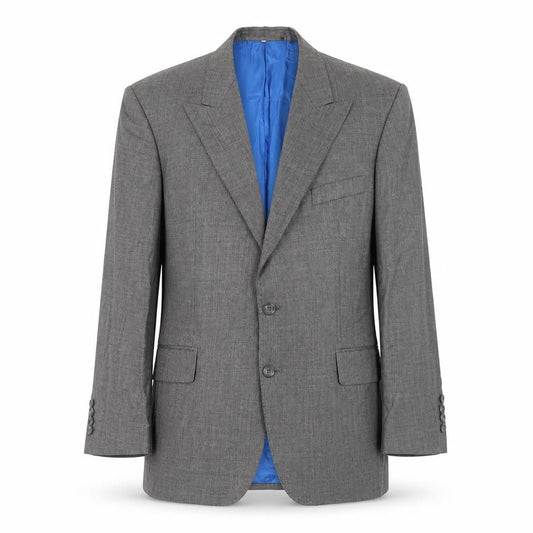 Wilkinson Bespoke Mens Grey Polyester Jacket Blazer Size 44 Regular
