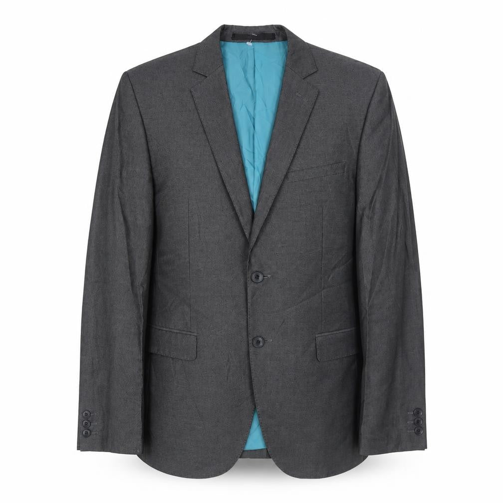 Marks & Spencer Mens Grey Polyester Jacket Suit Jacket Size 40 Regular
