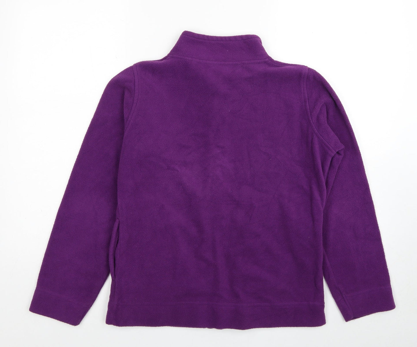 EWM Womens Purple Jacket Size 10 Zip - Size 10-12