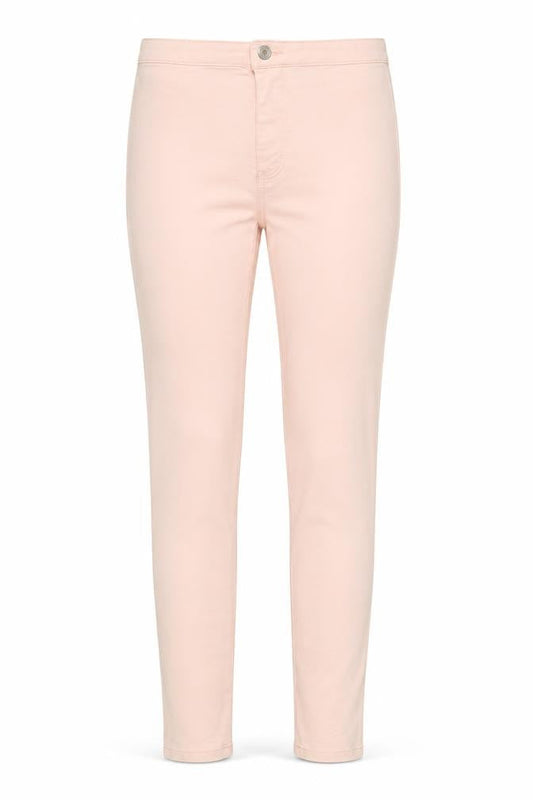 Denim & Co. Womens Pink Cotton Jegging Jeans Size 12 Regular Zip