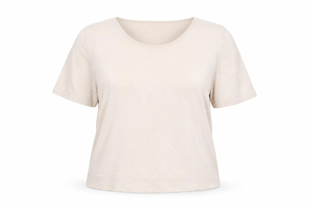 Marks & Spencer Womens Beige Round Neck Acrylic Pullover Jumper Size 20