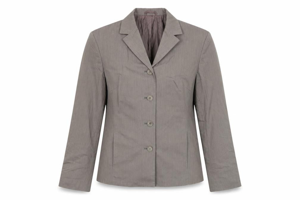 Sisley Womens Grey Jacket Blazer Size 14 Button