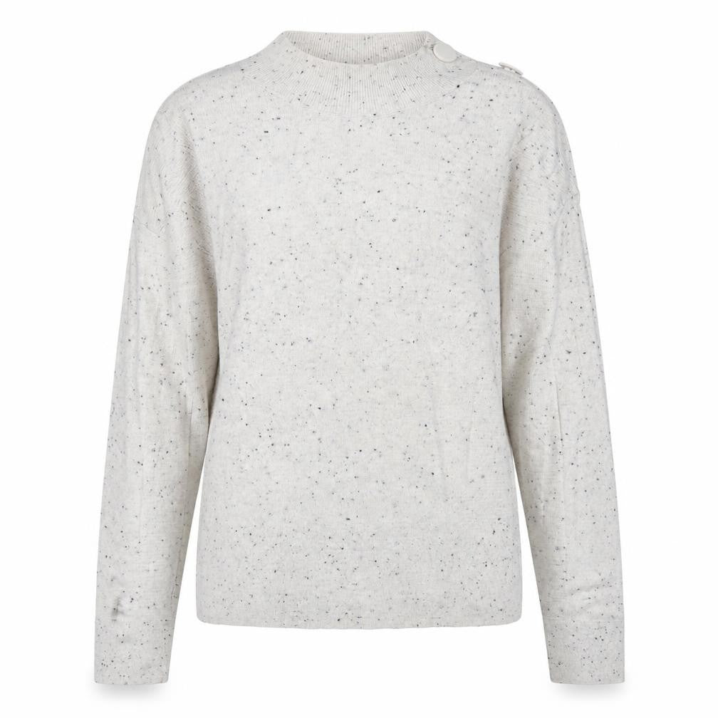 NEXT Womens Ivory Round Neck Cotton Pullover Jumper Size 6