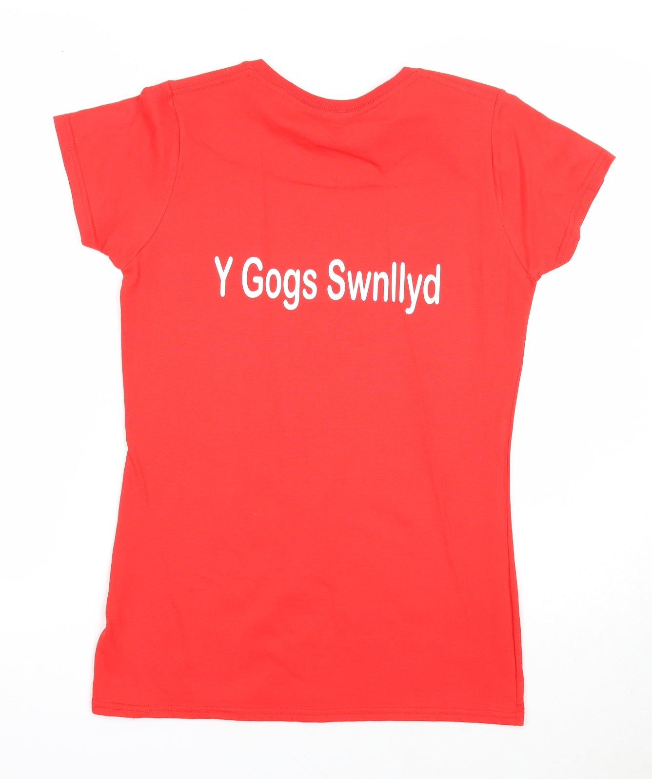 Fruit of the Loom Womens Red Cotton Basic T-Shirt Size S Round Neck - World