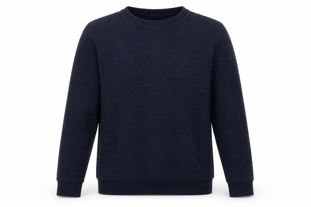 Topman Mens Blue Polyester Pullover Sweatshirt Size S