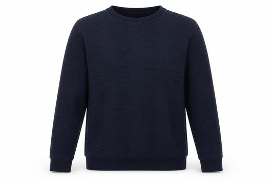 Topman Mens Blue Polyester Pullover Sweatshirt Size S