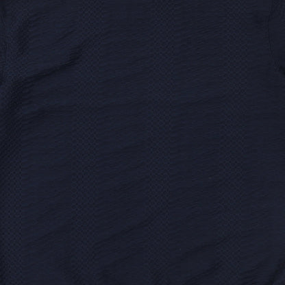 Topman Mens Blue Polyester Pullover Sweatshirt Size S