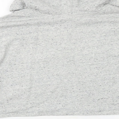 H&M Womens Grey Chlorofibre Pullover Hoodie Size L Pullover