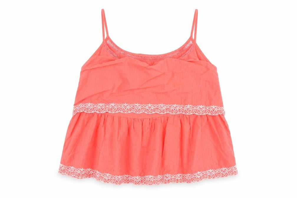 Atmosphere & Here Womens Pink 100% Cotton Basic Tank Size 8 Square Neck