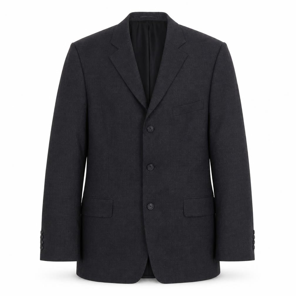 Armando Mens Grey Wool Jacket Suit Jacket Size 42 Regular