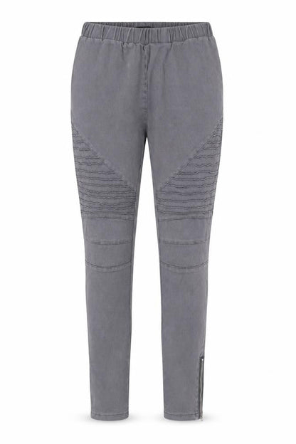 sheilay Womens Grey Cotton Jegging Jeans Size L Regular