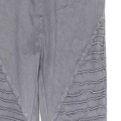 sheilay Womens Grey Cotton Jegging Jeans Size L Regular
