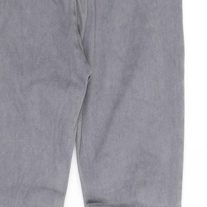 sheilay Womens Grey Cotton Jegging Jeans Size L Regular