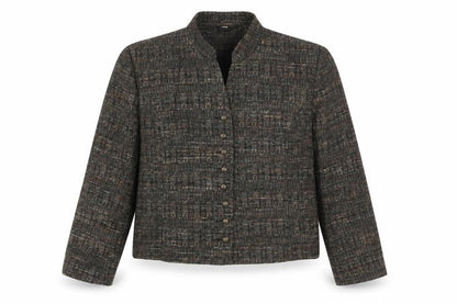 EWM Womens Grey Jacket Blazer Size 20 Button