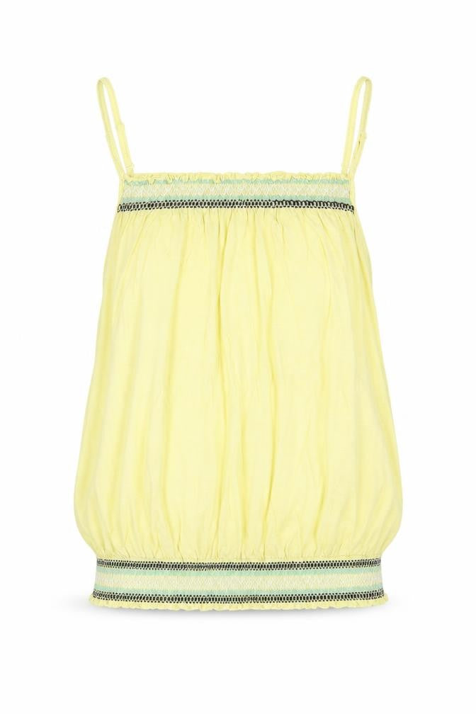 Debenhams Womens Yellow Cotton Camisole Tank Size 14 Square Neck
