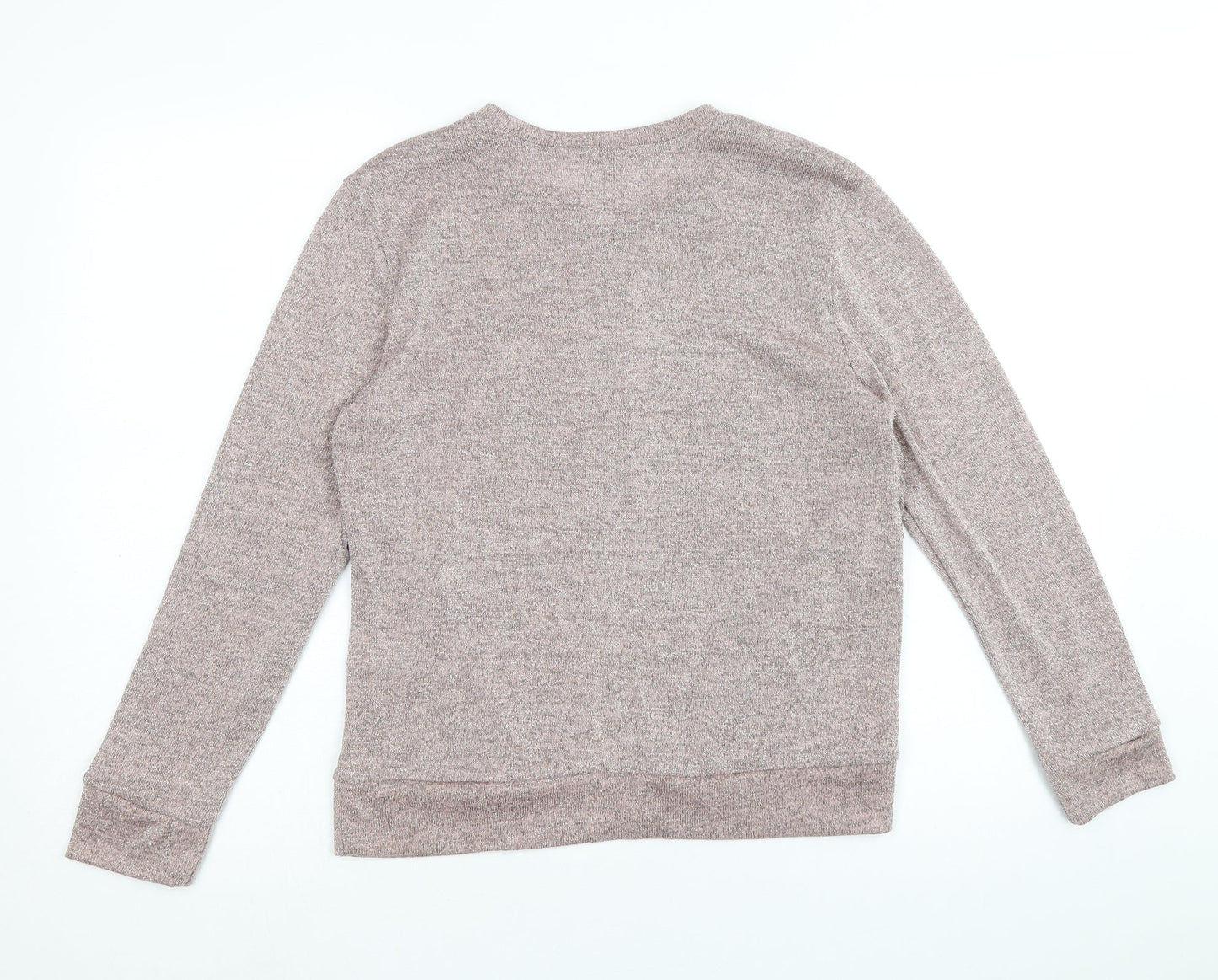 Matalan Womens Pink Boat Neck Polyester Pullover Jumper Size S - All I Need