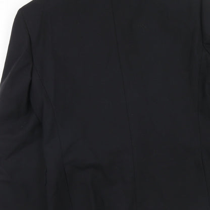 Next Mens Blue Wool Jacket Suit Jacket Size 36 Regular