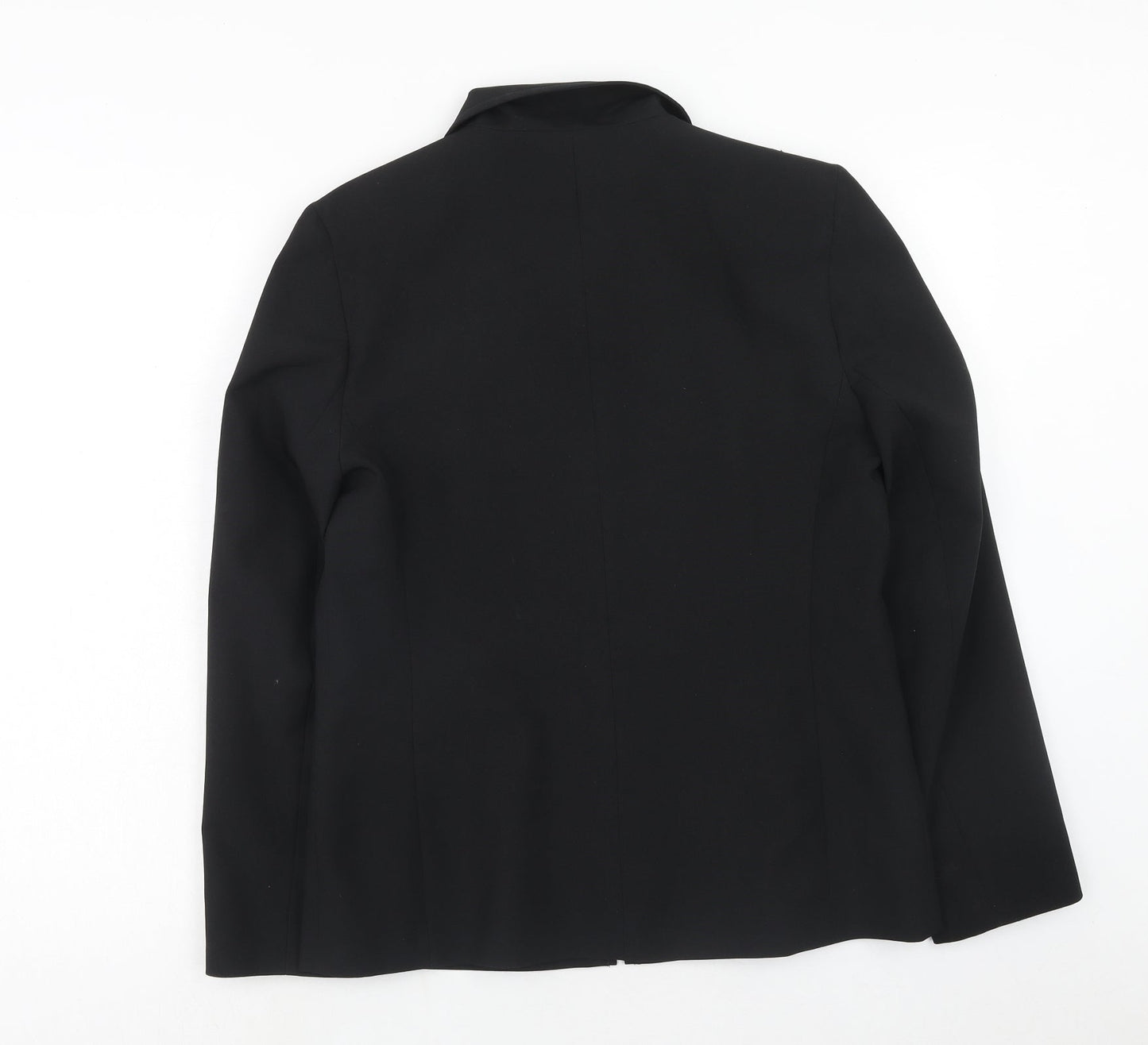 Bonmarché Womens Black Jacket Size 12 Zip