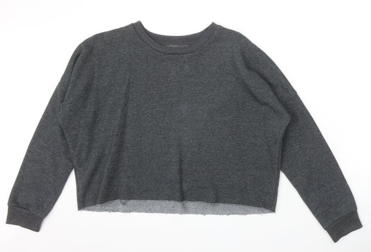 Primark Womens Grey Polyester Pullover Sweatshirt Size 2XS Pullover