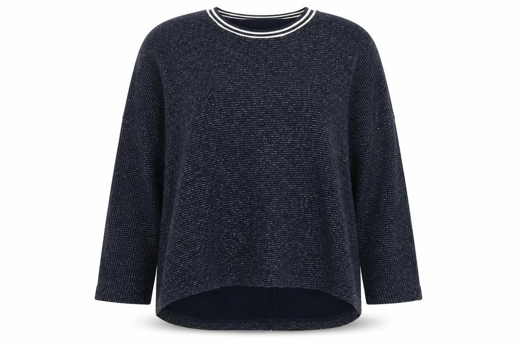 Pumpkin Patch Womens Blue Round Neck Polyester Pullover Jumper Size 10