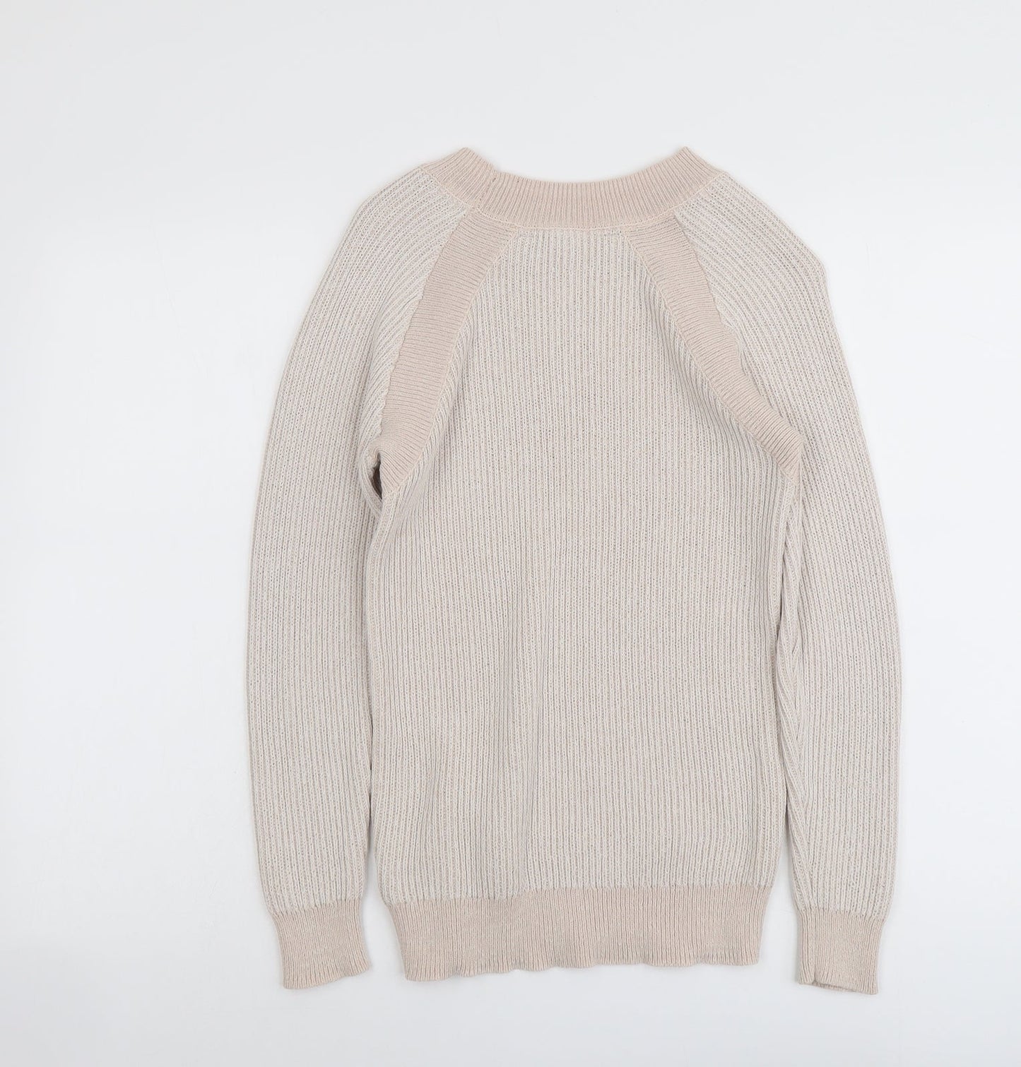 Principles Womens Pink Boat Neck Nylon Pullover Jumper Size 8