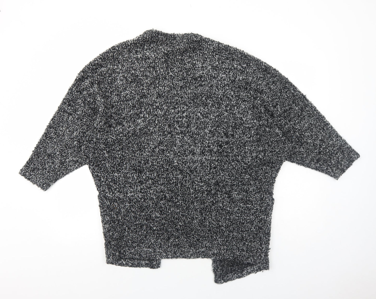 Atmosphere Womens Grey V-Neck Acrylic Cardigan Jumper Size 8