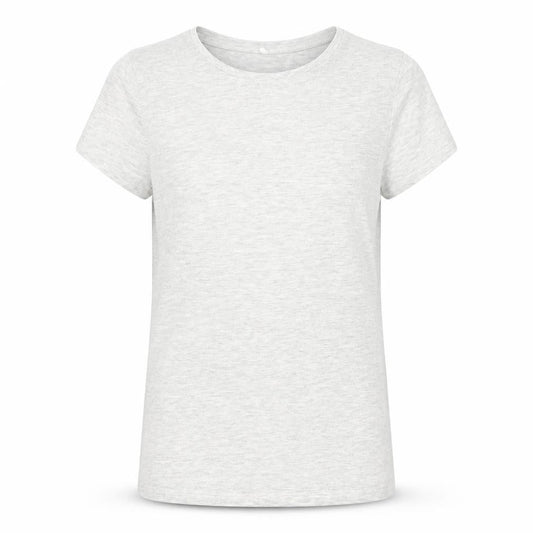 George Girls Grey Cotton Basic T-Shirt Size 10-11 Years Round Neck Pullover