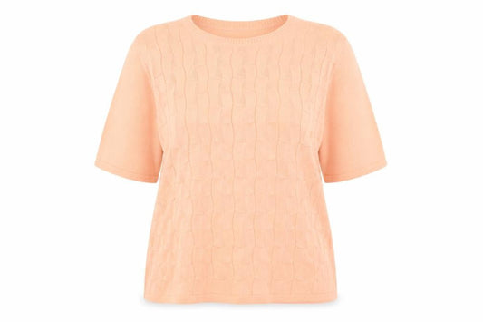 Preworn Womens Pink Round Neck Acrylic Pullover Jumper Size 16 Pullover