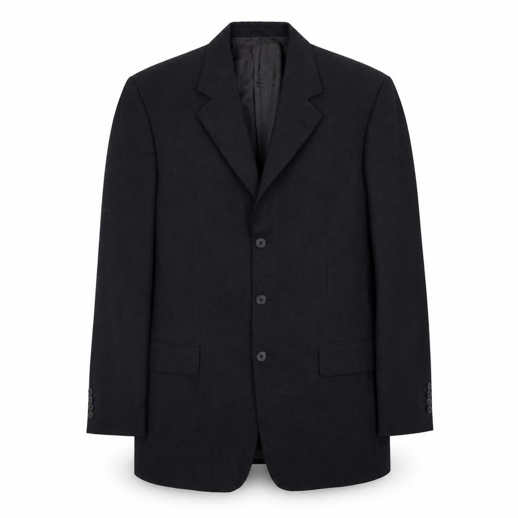 BARUTTI Mens Grey Polyester Jacket Suit Jacket Size 38 Regular