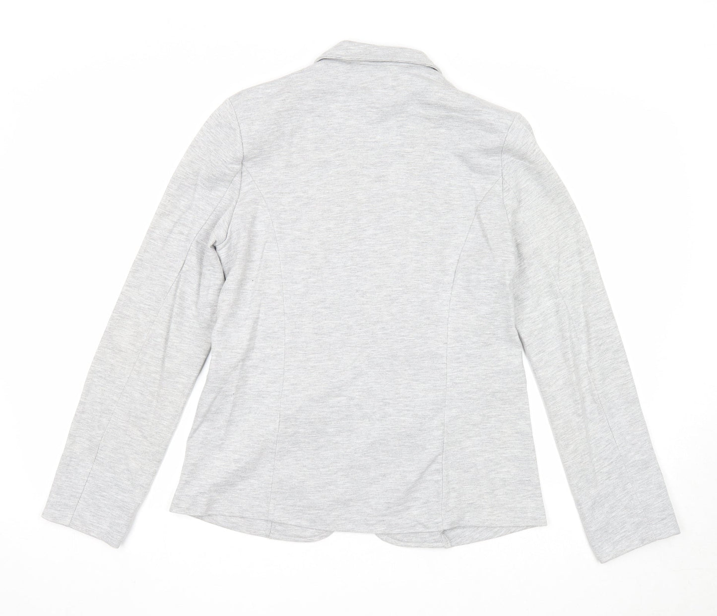 Atmosphere Womens Grey Jacket Blazer Size 12 Button