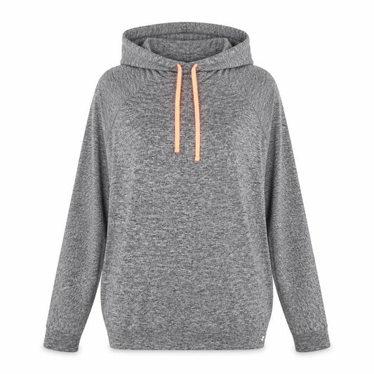 Papaya Womens Grey Polyester Pullover Hoodie Size S Pullover