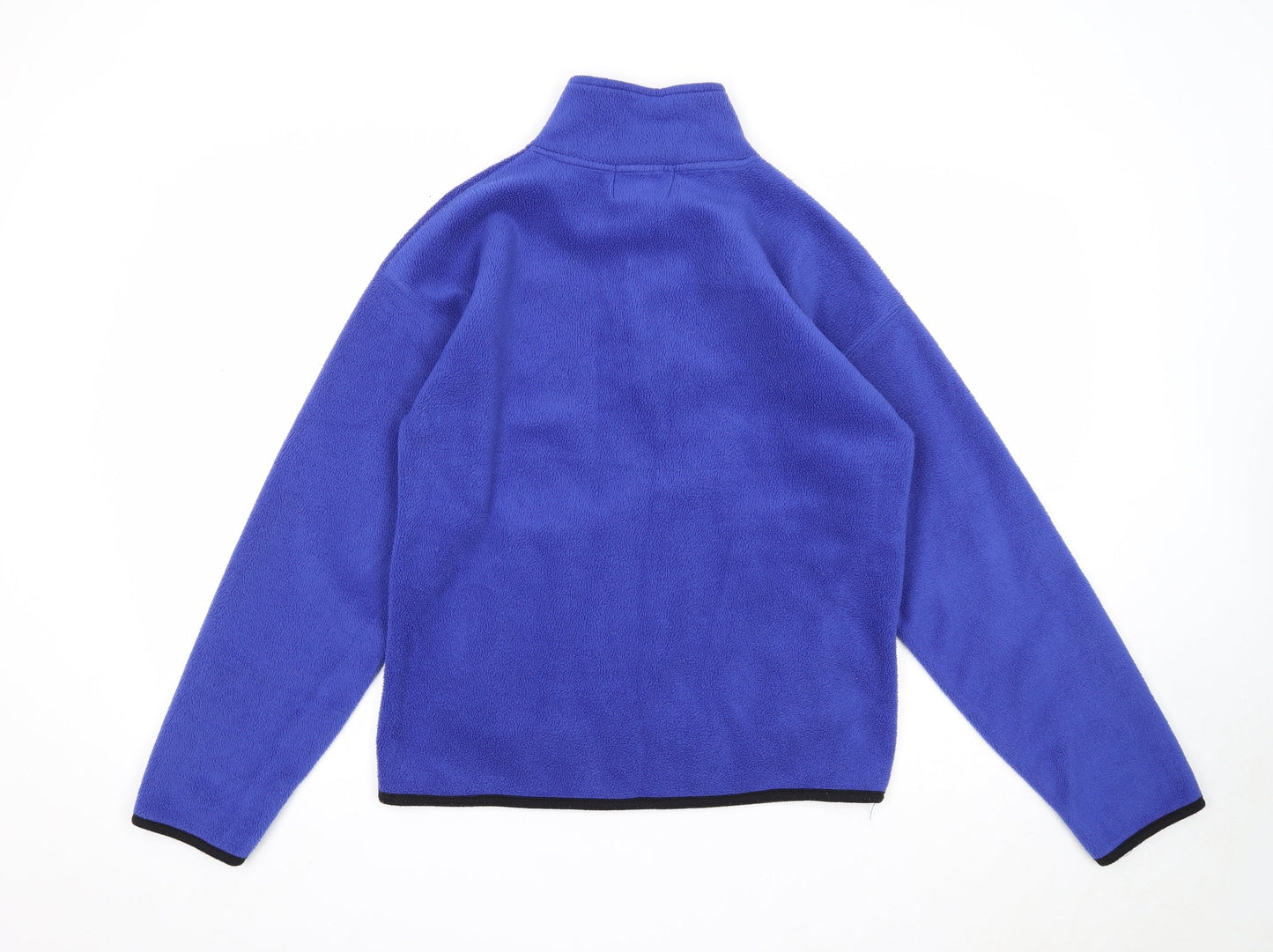 Used.Co Sport Womens Blue Polyester Pullover Sweatshirt Size S - Quarter-Zip