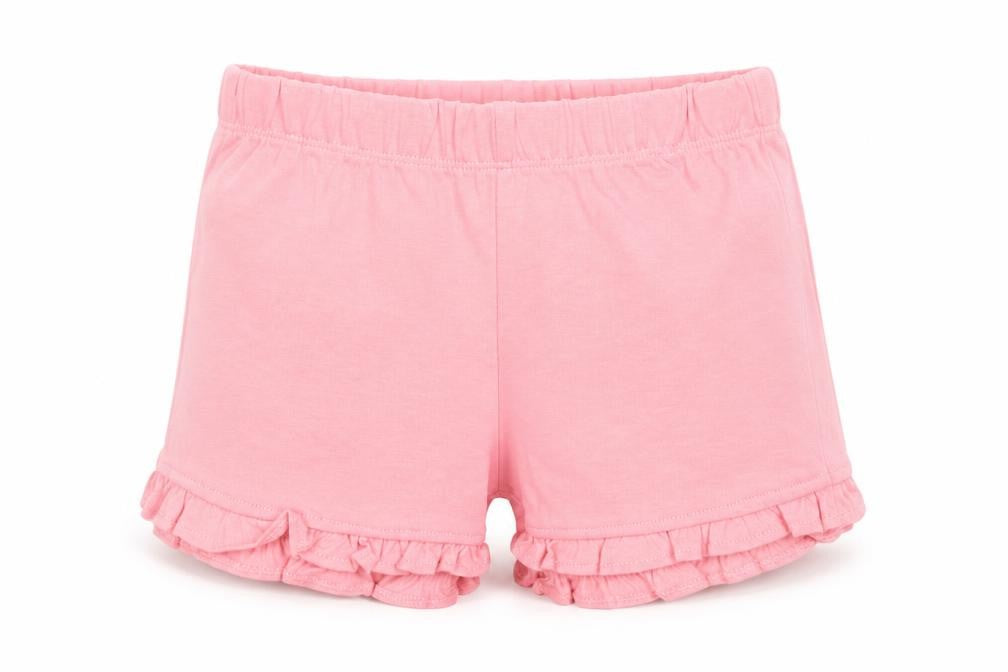 Care Bears Girls Pink Cotton Cropped Trousers Size 9 Months Pullover - Shorts