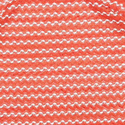Next Womens Orange Boat Neck Geometric Polyester Pullover Jumper Size 8