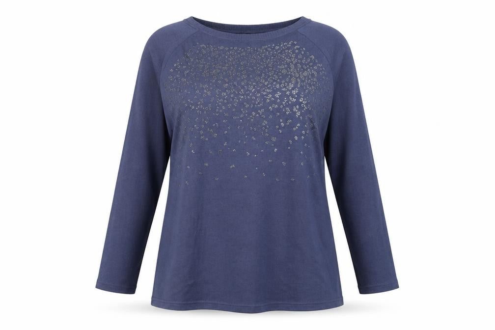 Marks & Spencer Womens Purple Boat Neck Polyester Pullover Jumper Size 14