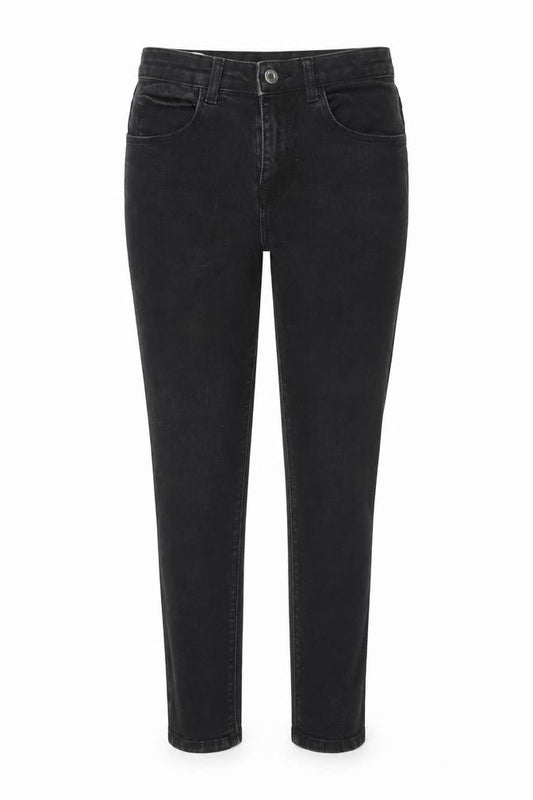 COLLUSION Womens Black Cotton Skinny Jeans Size 28 in L28 in Regular Zip