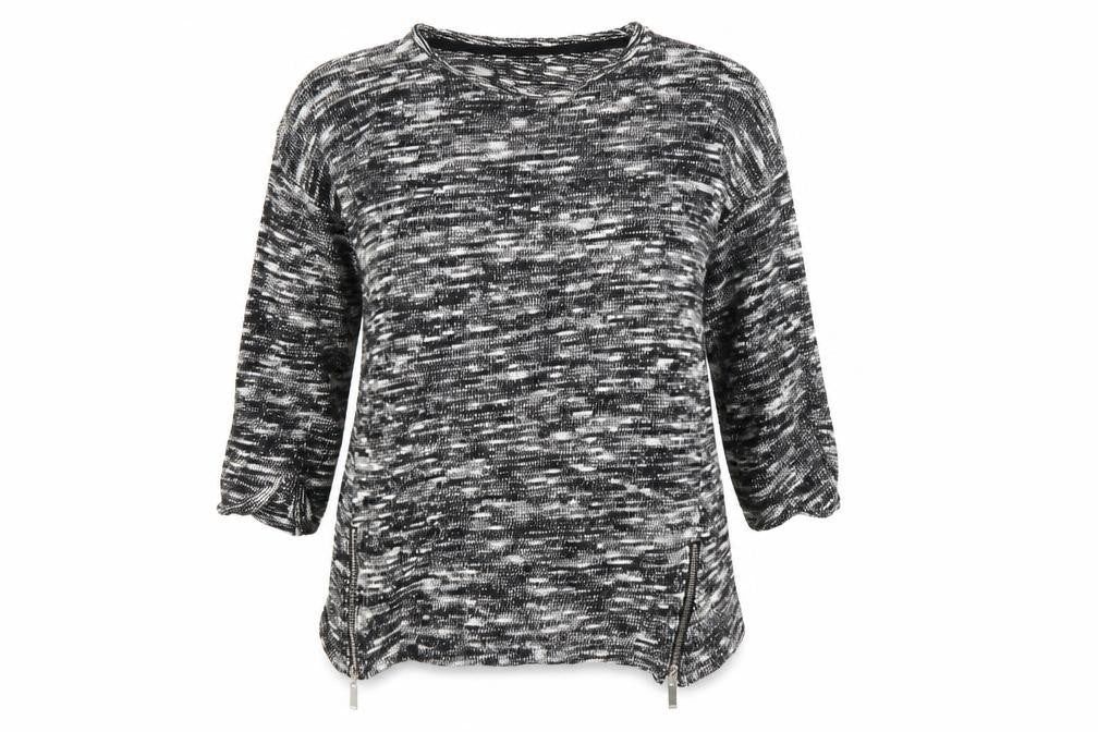 Peacocks Womens Grey Boat Neck Cotton Pullover Jumper Size 8