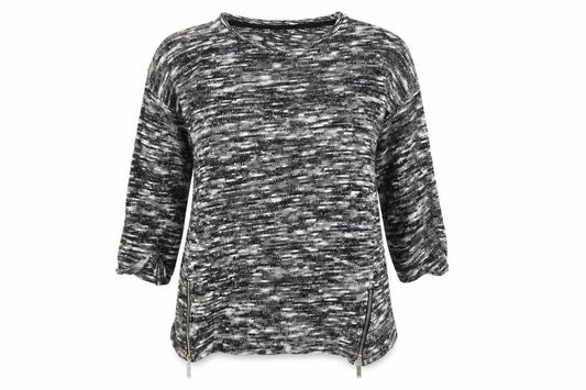 Peacocks Womens Grey Boat Neck Cotton Pullover Jumper Size 8