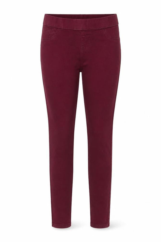 Denim & Co. Womens Purple Cotton Jegging Jeans Size 6 Regular