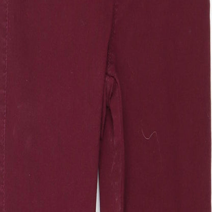 Denim & Co. Womens Purple Cotton Jegging Jeans Size 6 Regular