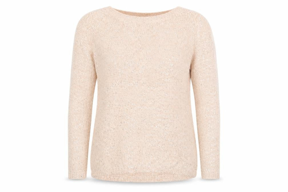 Atmosphere Womens Pink Boat Neck Acrylic Pullover Jumper Size 10