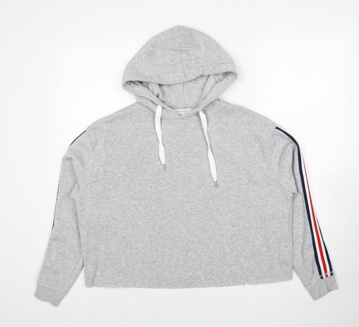 Primark Womens Grey Polyester Pullover Hoodie Size 14 Pullover