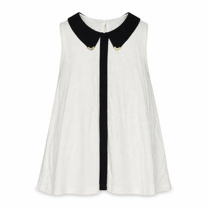 Atmosphere Womens White Viscose Basic Blouse Size 8 Collared