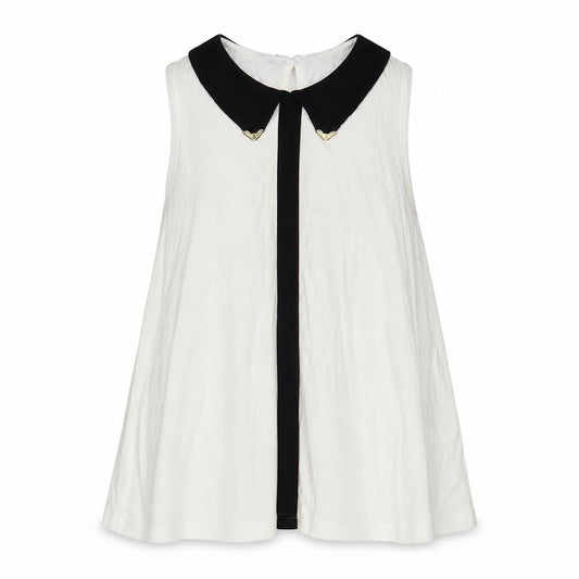 Atmosphere Womens White Viscose Basic Blouse Size 8 Collared