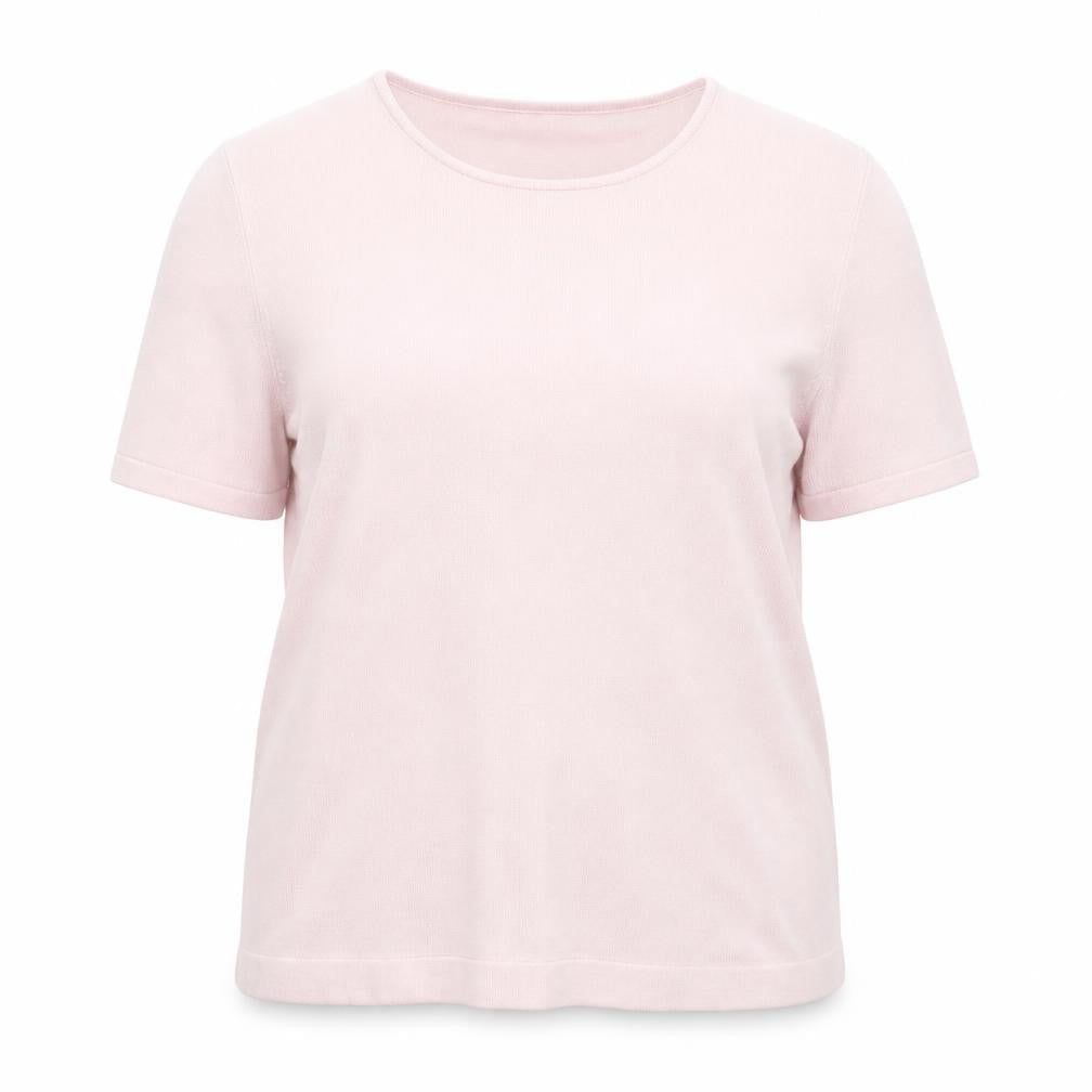 Papaya Womens Pink Round Neck Acrylic Pullover Jumper Size 20