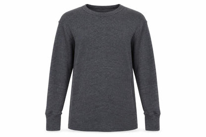 Gaffer Womens Grey Round Neck Cotton Pullover Jumper Size L