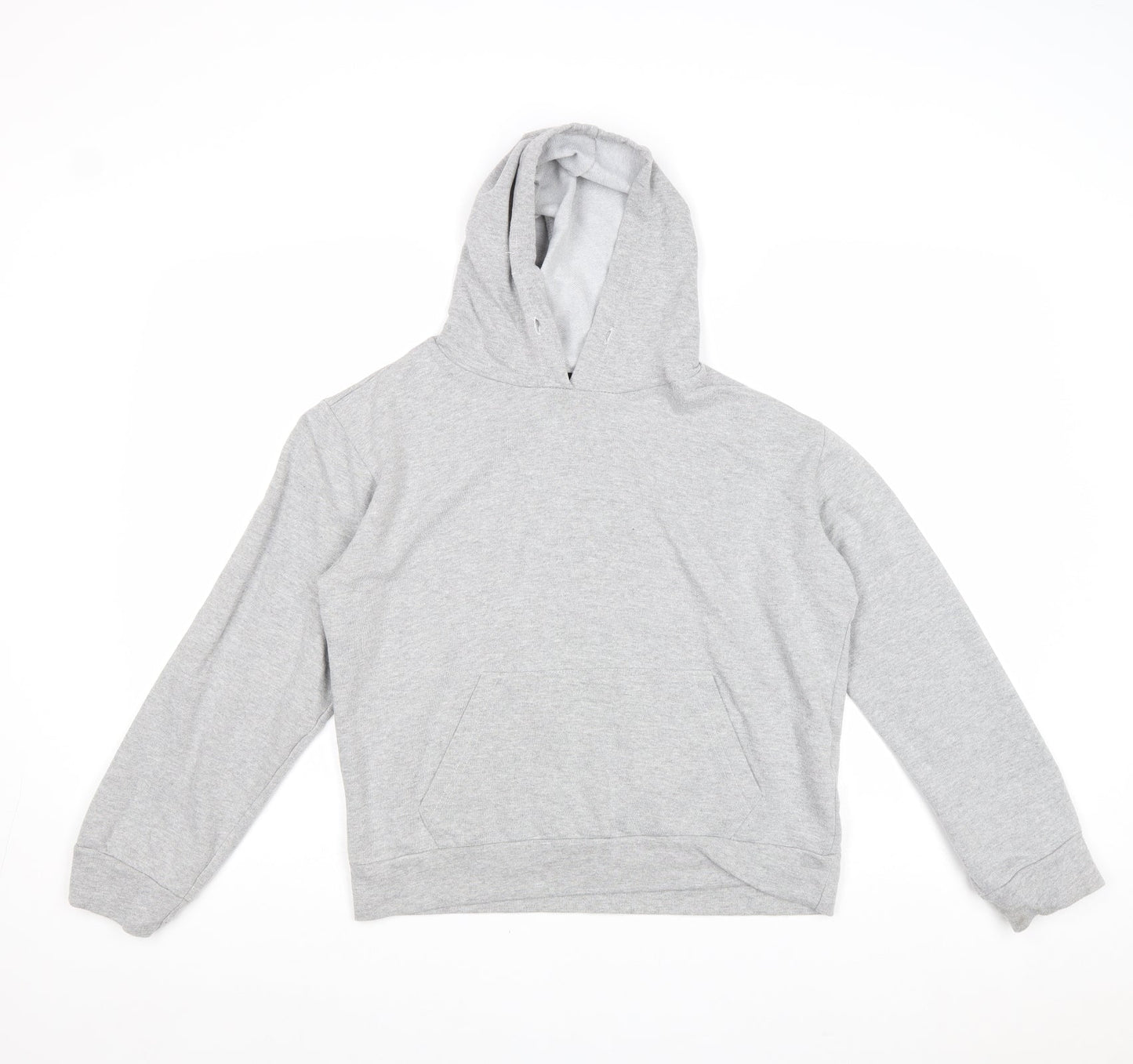 Malaika Womens Grey Cotton Pullover Hoodie Size XL Pullover