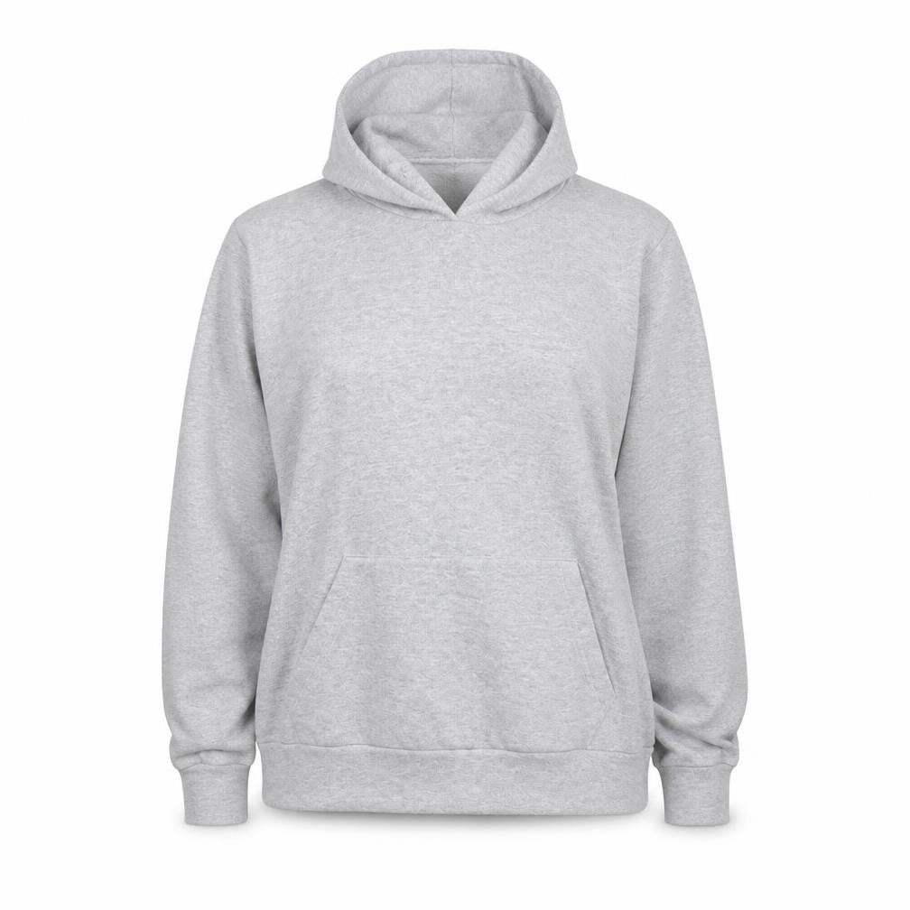 Malaika Womens Grey Cotton Pullover Hoodie Size XL Pullover